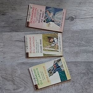 Vintage Rosamond du Jardin paperback book set